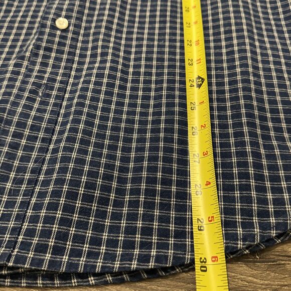 Vintage Disney Mickey Mouse Shirt Mens Small Plaid Button Down Embroidered 90s - Picture 7 of 8